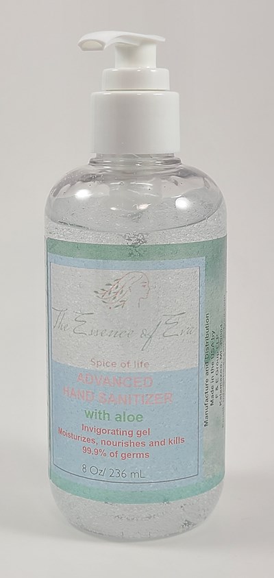 Front label NDC 79206-002-02 - 8 oz unscented hand sanitizer